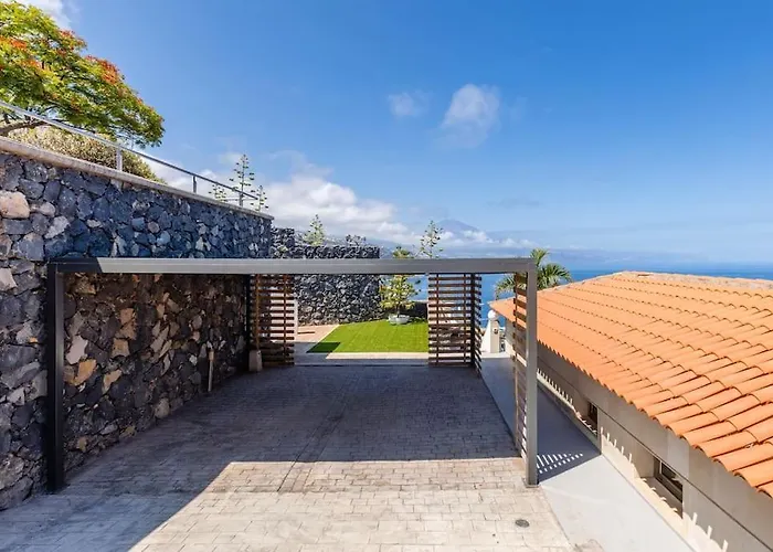 Con Vistas Al Teide En El Norte De Tenerife Villa El Pris